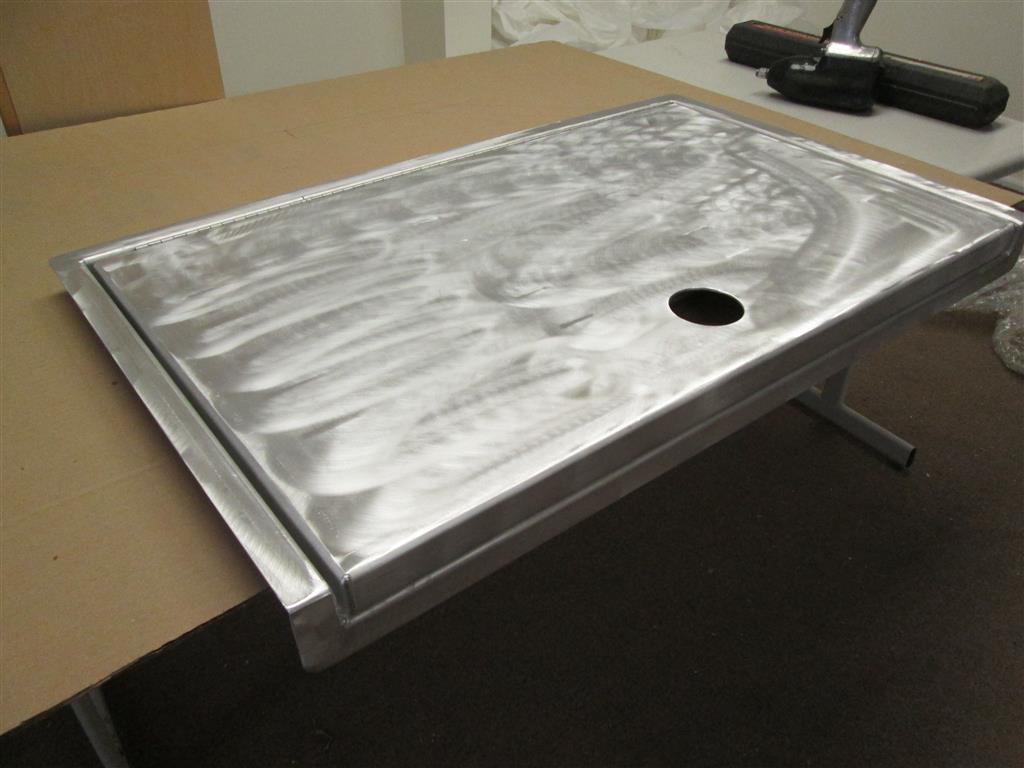 boat fish box lid 'Off The Edge' Hatch lid assembly, custom sized