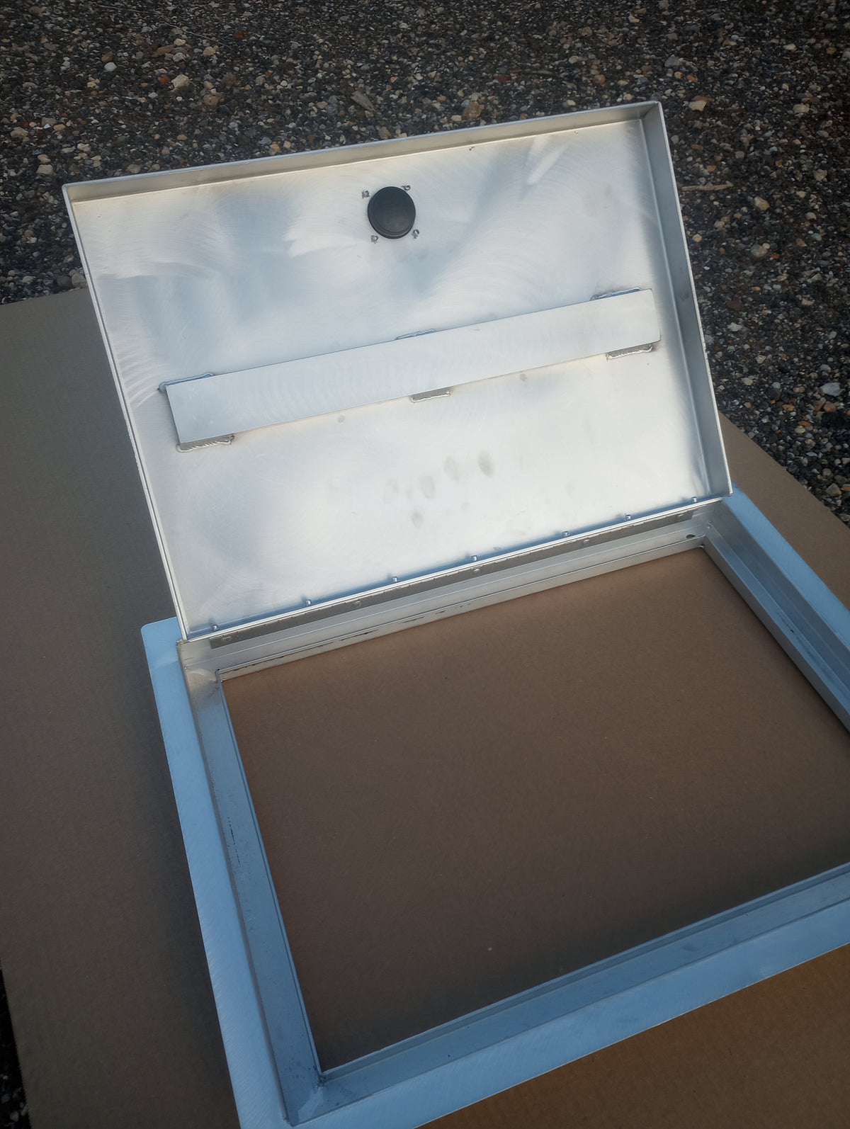 Drop in aluminum hatch lid assembly, IN STOCK STANDARD SIZES – FishOn ...